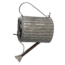 Vogelhuis Gieter 18x25x41 cm Grijs Metaal Vogelhuisje Hangd