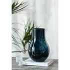 Best-selling modern elegant vase in deep blue quality glass, DAVOS10