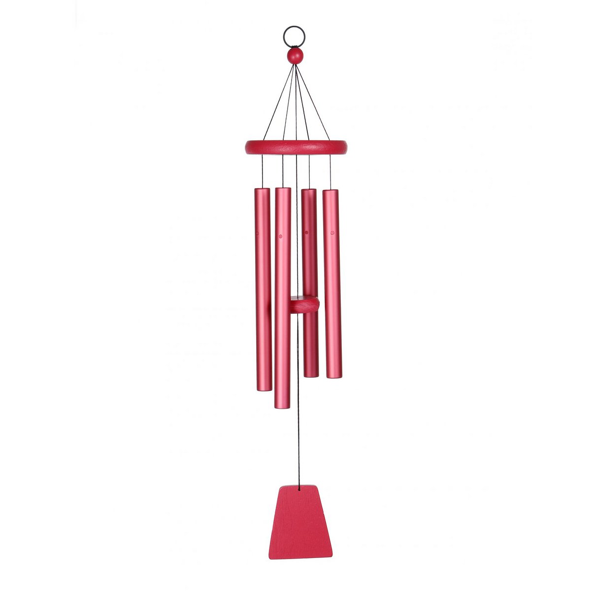 Windgong Nature's Melody Uni Color Rood 60 Cm UNC24RD