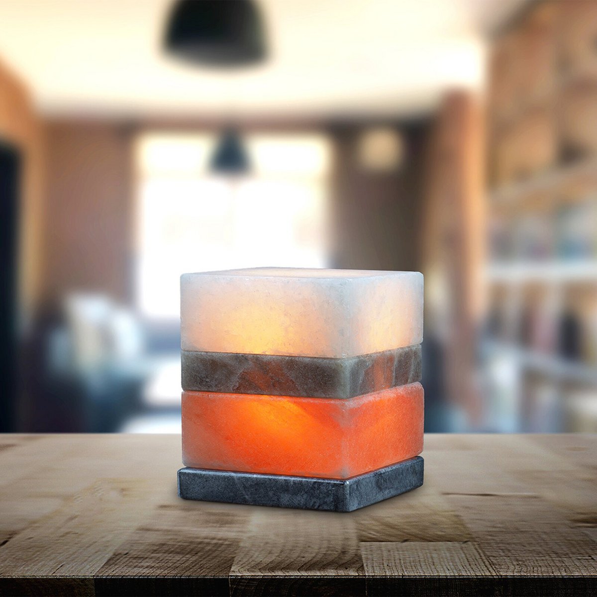 Himalaya Salt Dreams Zoutlamp Cube Meerkleurig 5 tot 6 kg