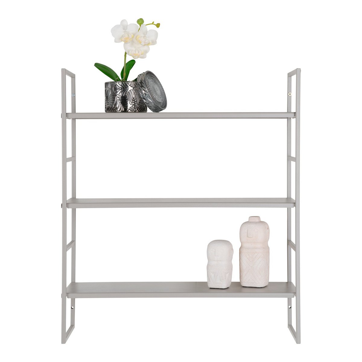 Beja Planken - Cool Grey, Staal, 48x17x55 cm