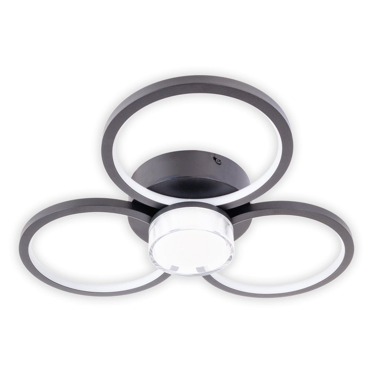 Led Plafondlicht Cimo 3100 lumen zwart metaal plastic