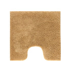 Toiletmat 59x59 cm katoen geel