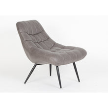 Fauteuil XXL kunstleer donkerbruin 76x85.6x85.6 cm