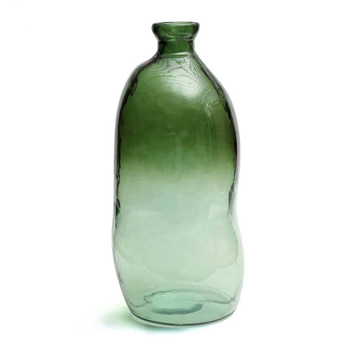 Vaas groen keramiek 30x12 cm
