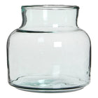 Vaas Ø21 cm transparant glas