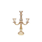 Chandelier 3 lights amber h35cm