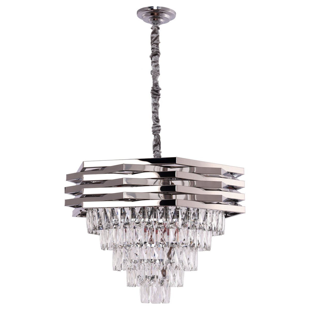 Hanglamp Crystal Chrome 60 cm