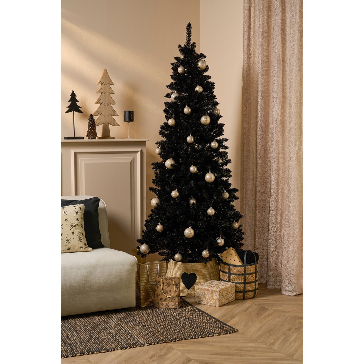 Kerstboomrok  Crème