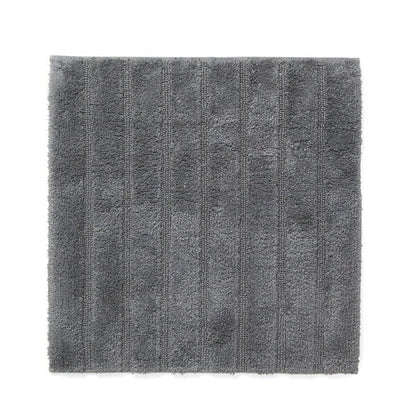 Badmat 60x60 cm katoen grijs