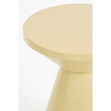 Bijzettafel 45x30.5 cm ijzer beige