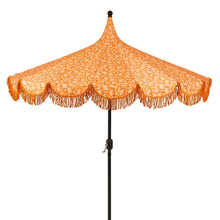 Parasol 235 cm oranje polyester