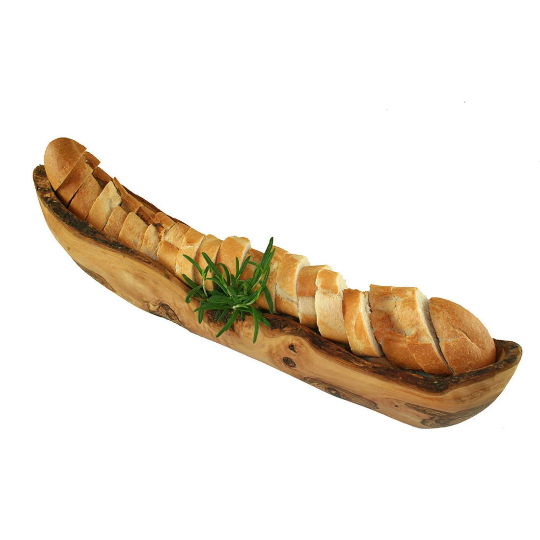 Broodschaal olijfhout 40-45 cm