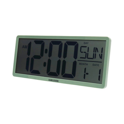 Wandklok tafelklok Retro LCD