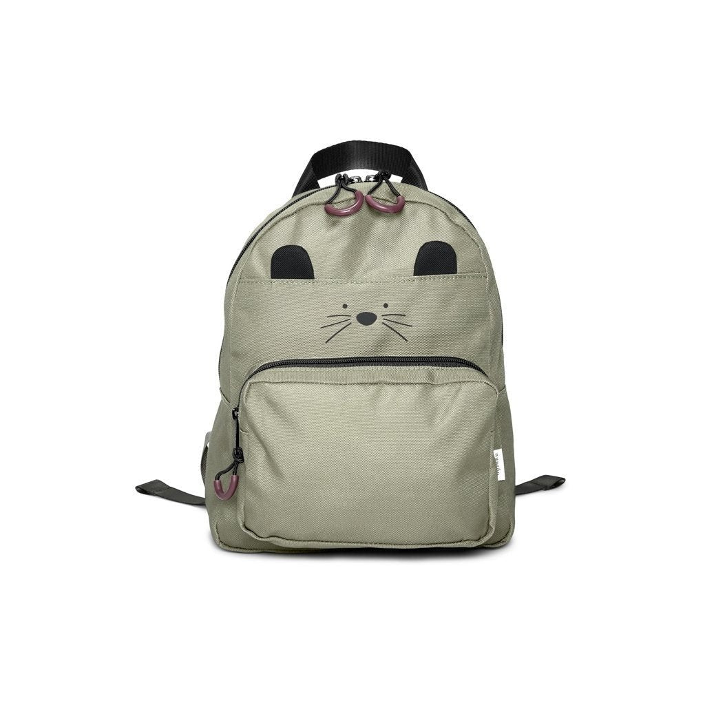 Juniortas 28x23x11 cm gerecycled polyester laurier eiken