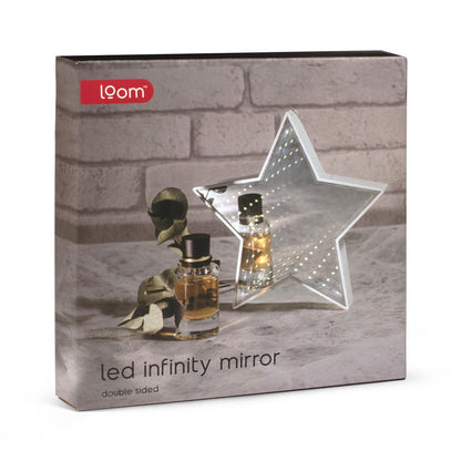 LED oneindigheidsster 19x18x2 cm
