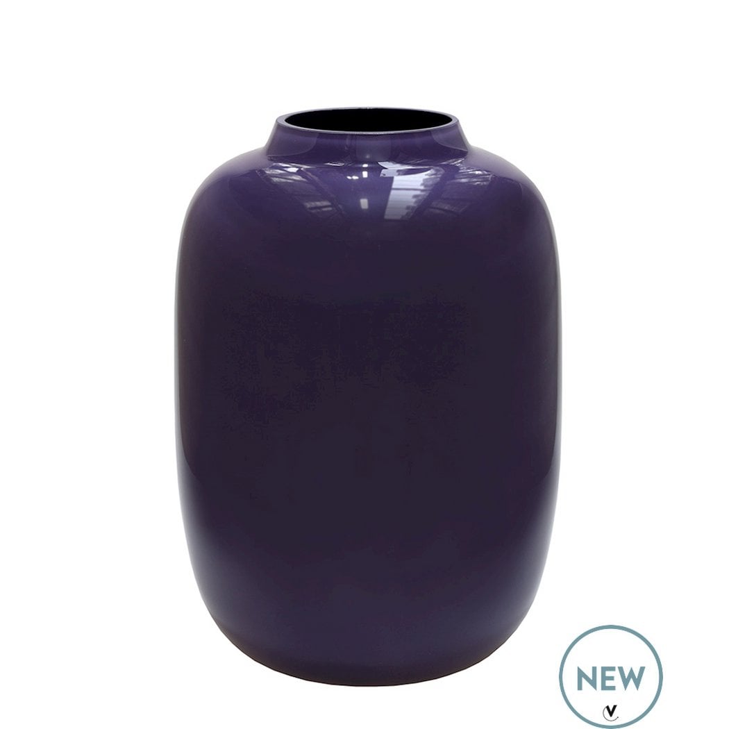 Vaas Artic M paars glas 25x35 cm