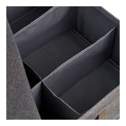 Organizer textiel donkergrijs 56x47x18 cm