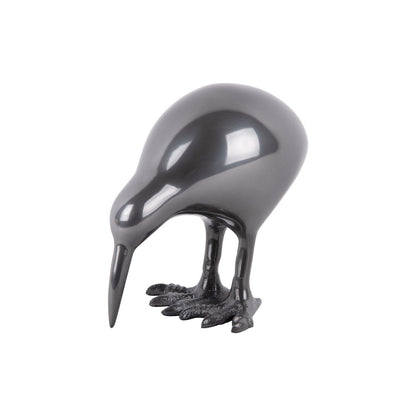 Standbeeld kiwivogel aluminium 15x9x16 cm