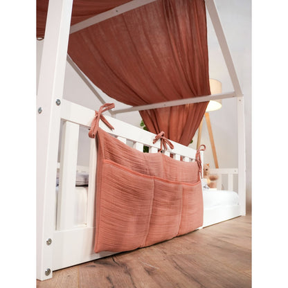 Tissi bed organizer mokka 3 vakken