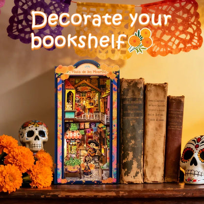 Cutebee, DIY Booknook, Plaza de los Muertos, BJAA405, 18,3x12x23,3cm