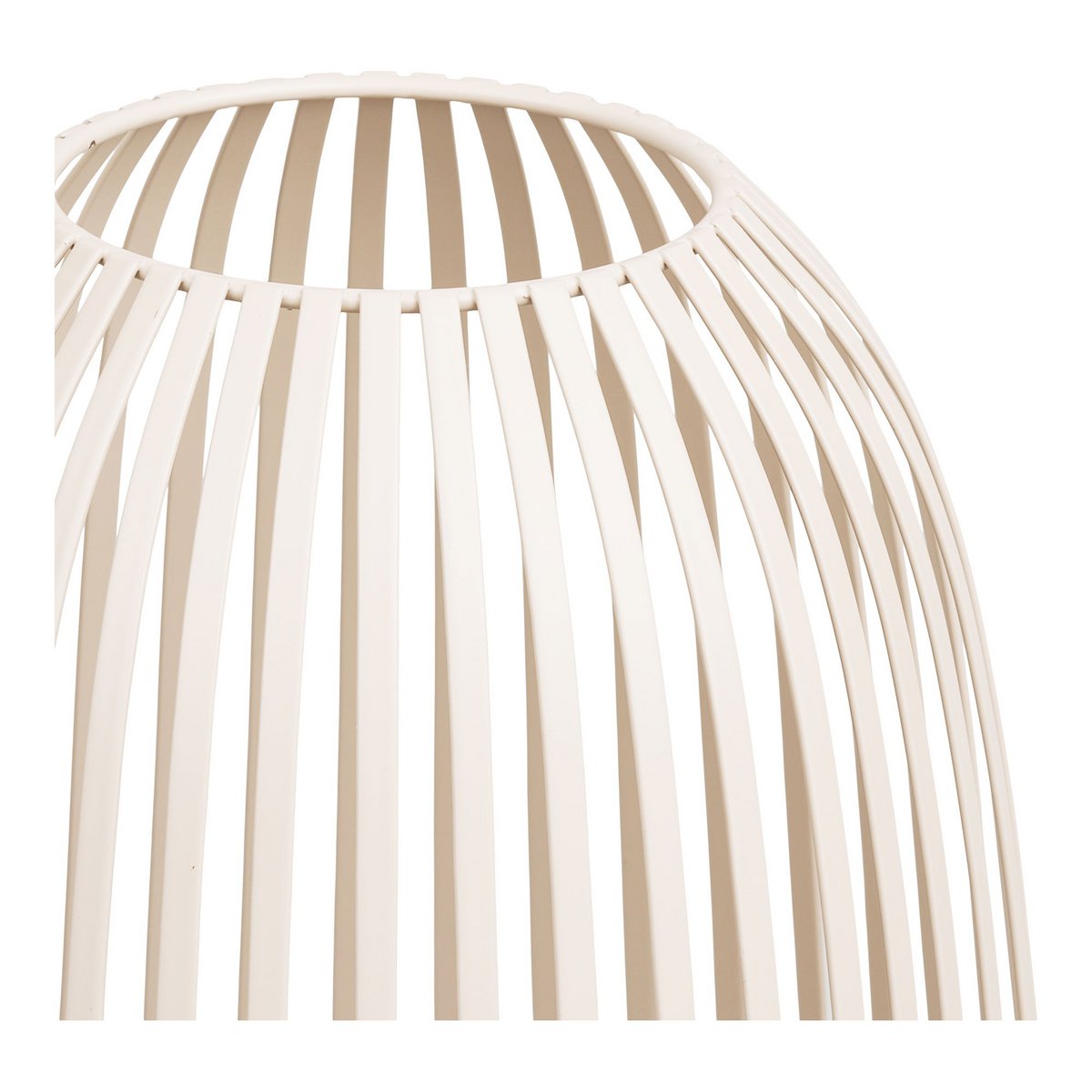 Stoense Lantaarn, metaal, beige, ø24,5x40 cm