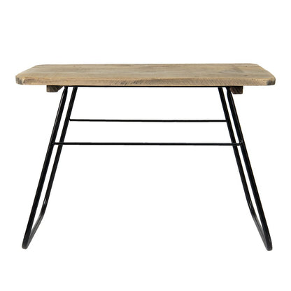 Plantenstandaard 46x26x33 cm hout metaal