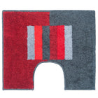 Toiletmat 50x60 cm rood acryl