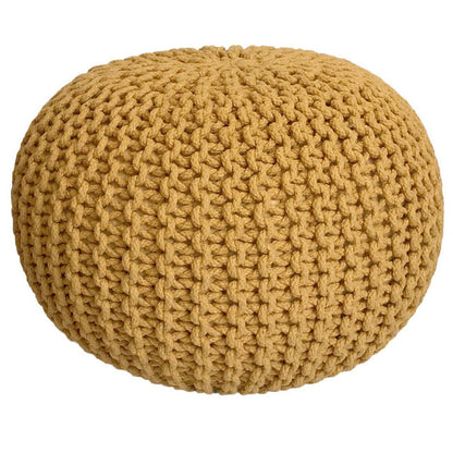 Brei Ontlasting Pouf Diameter 45 Cm Hoogte 30 Cm Vloer Kussen