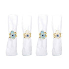 Set of 4 round hand mobiles Fatma