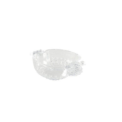 APPLE GLASS CUPS 16.5X12.2X4.5CM - SET OF 4