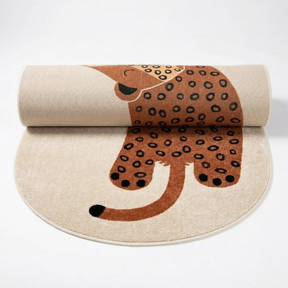 CLEO kindervloerkleed klein luipaard
