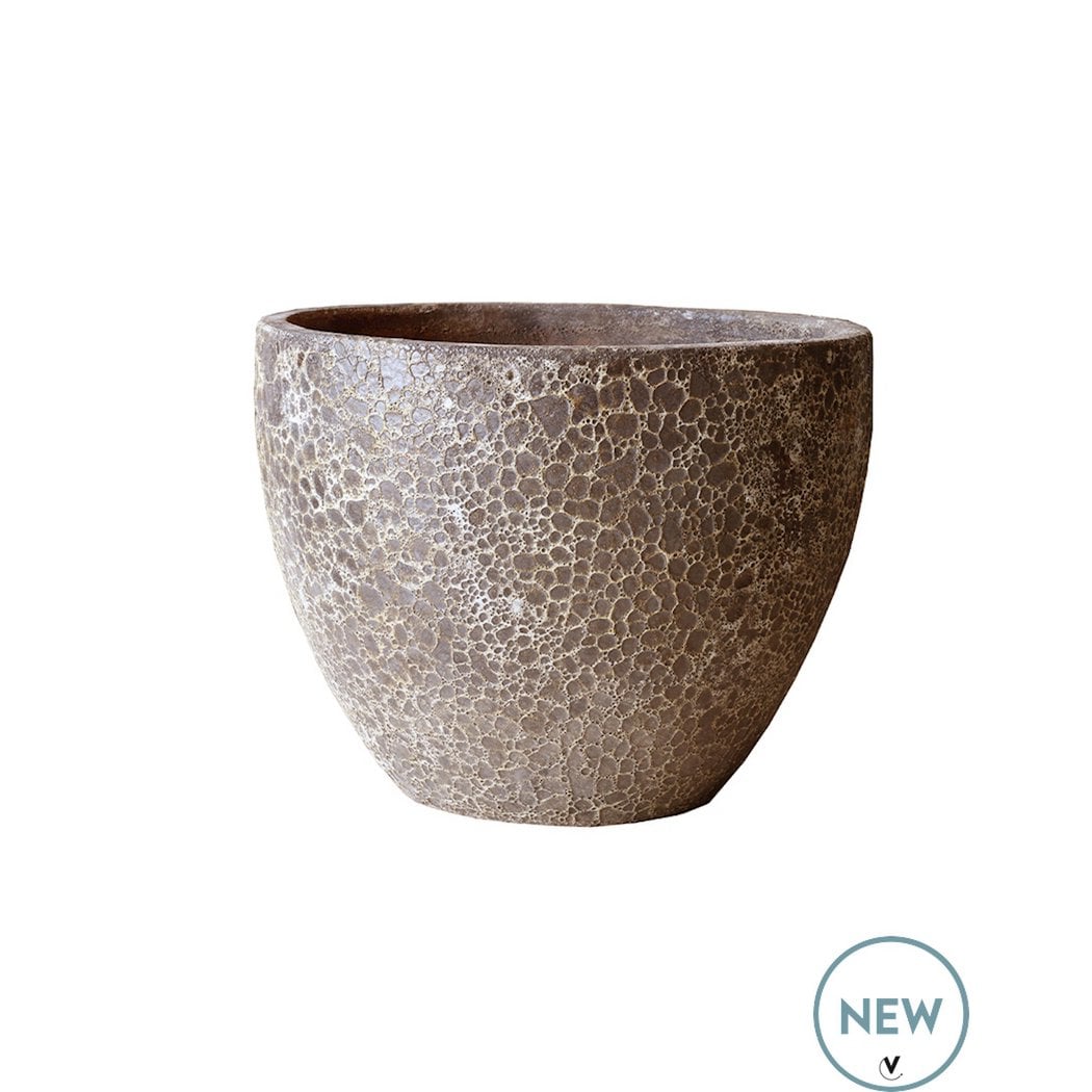 Plantenpot keramiek grijs Ø70 cm