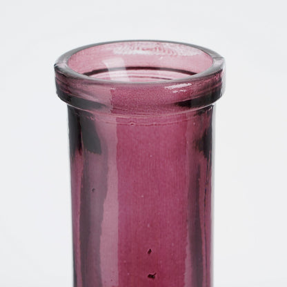 Flesvaas 50 cm roségoud glas