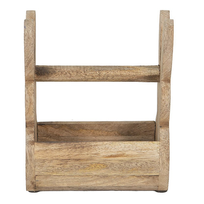 Houten Kistje Konijn 16x10x20 cm Bruin Hout Opbergkistje