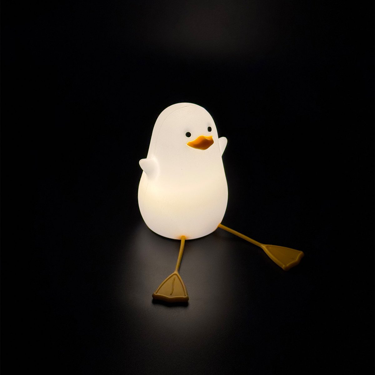 Nachtlampje Ducky Lamp 7 kleuren siliconen USB-C