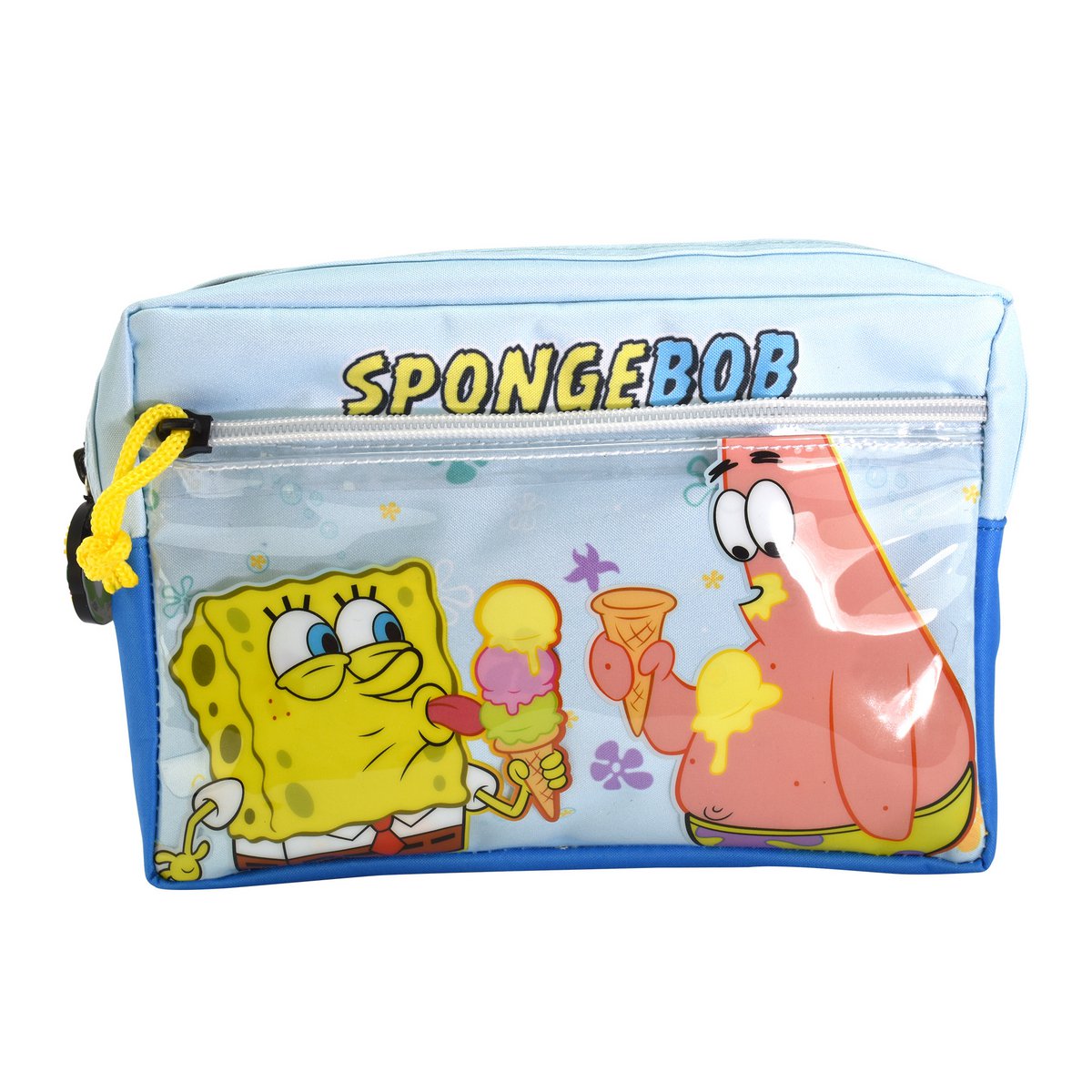 Spongebob Squarepants pencil case, pencil case in the design of Spongebob and Patrick, official merch