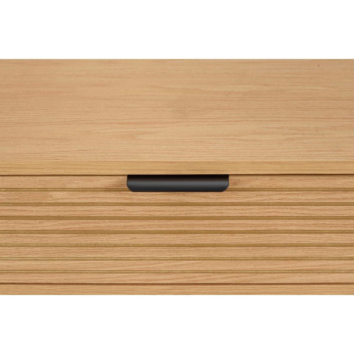 Salontafel 120x60x40 cm eikenfineer metaal zwart