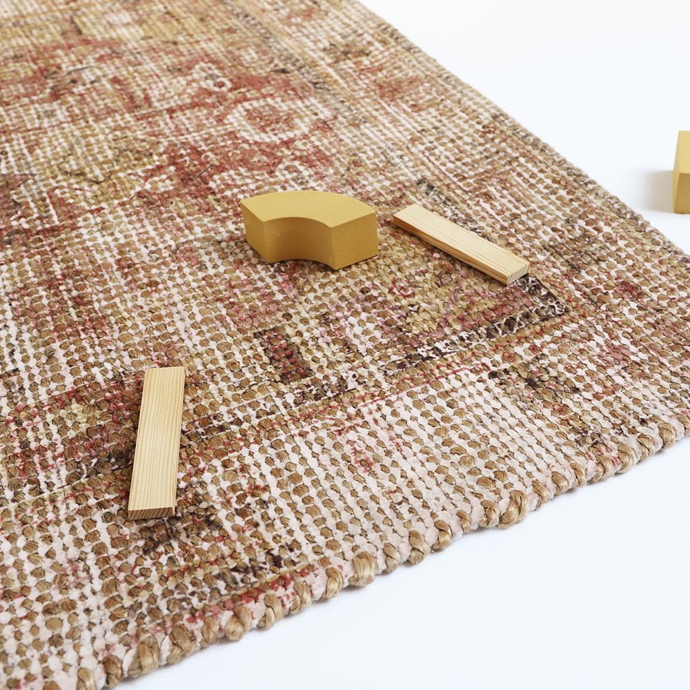 PAOLA Persian jute and cotton rug