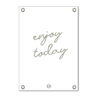 Garden poster enjoy today green