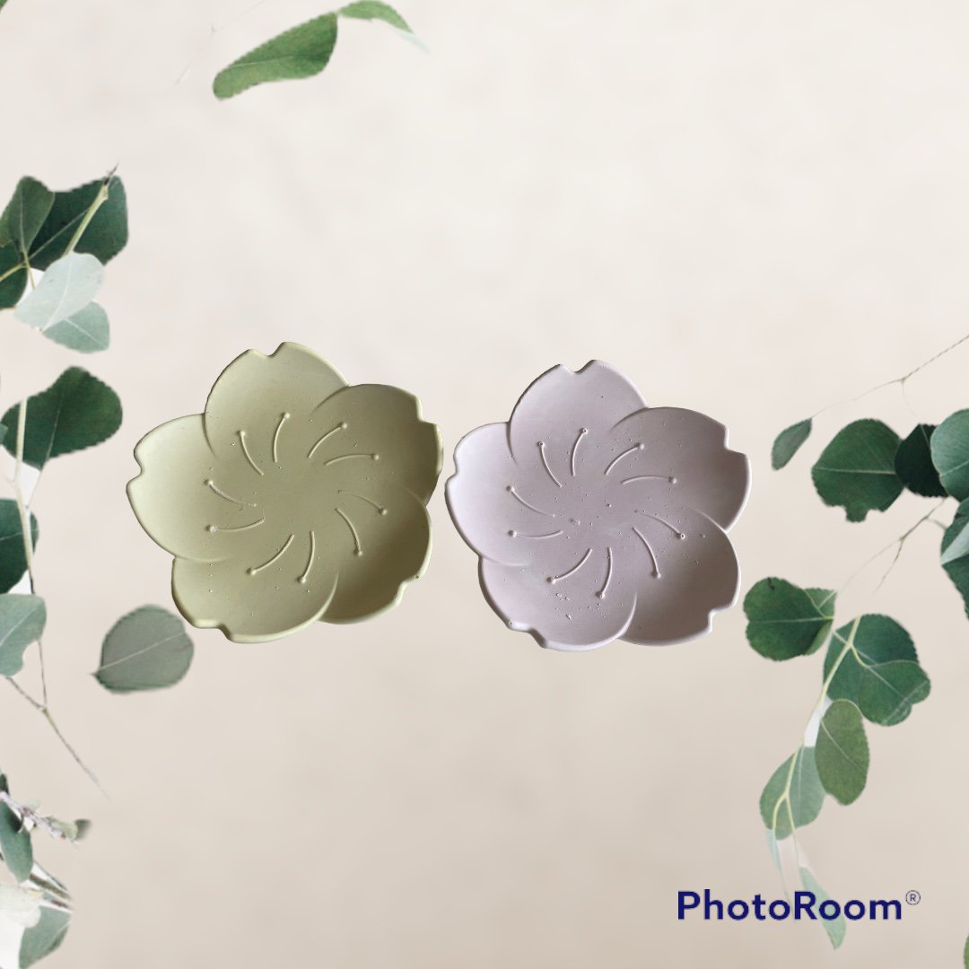 Sakura trinket tray 14x8.5x8.4 cm