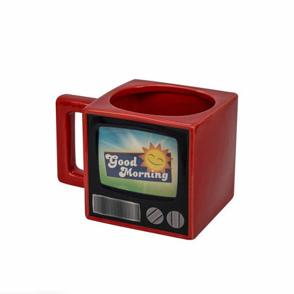 "Retro TV Mug" - with color change
