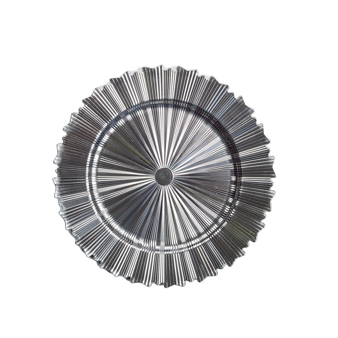 Filetbasis zilver 33x33x1 cm
