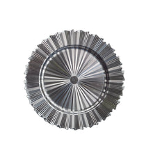 Filetbasis zilver 33x33x1 cm