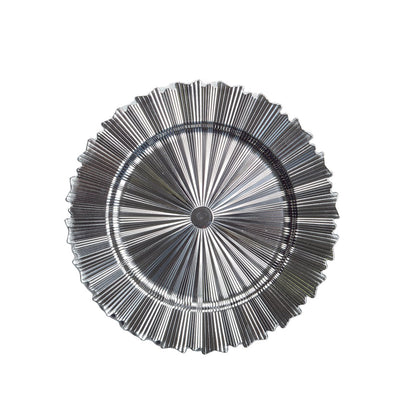 Filetbasis zilver 33x33x1 cm