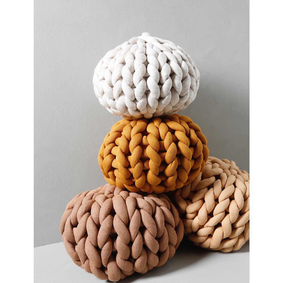 Decoratief kussen 40x43 cm katoen crème