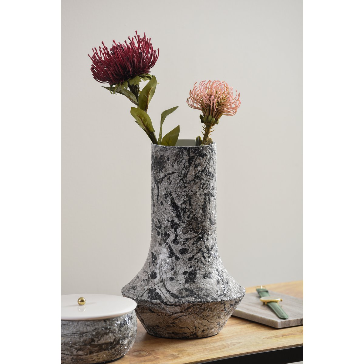 Mosaic Marble Vase