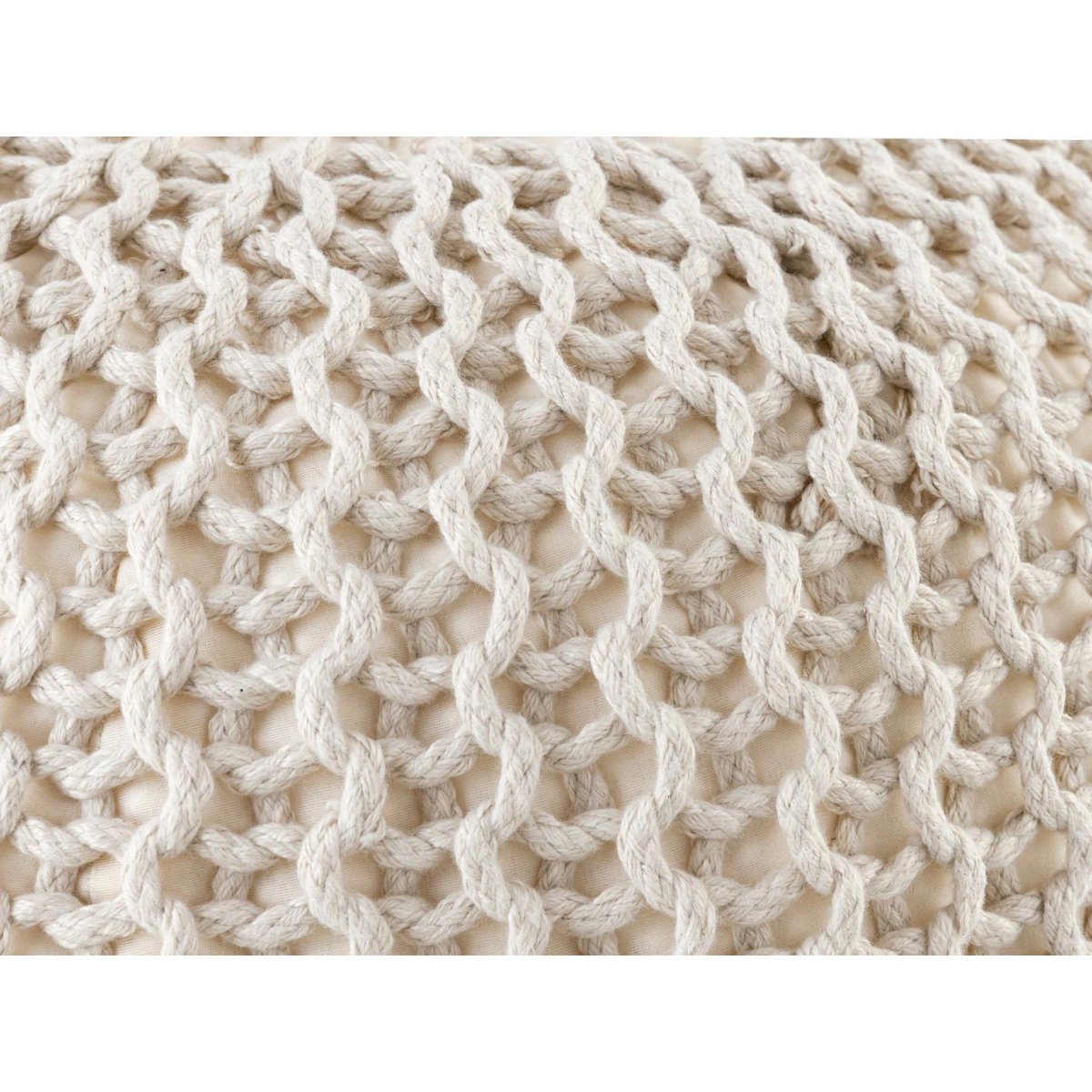 Pouf Ø45x30 cm gerecycled plastic