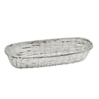 Broodmand baguette 13x34 cm verzilverd