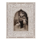 Fotolijst 10x15 cm hout bruin wit